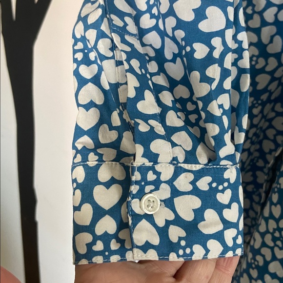 NWOT Boden Posy midi shirt dress in heart floral print - Picture 10 of 15